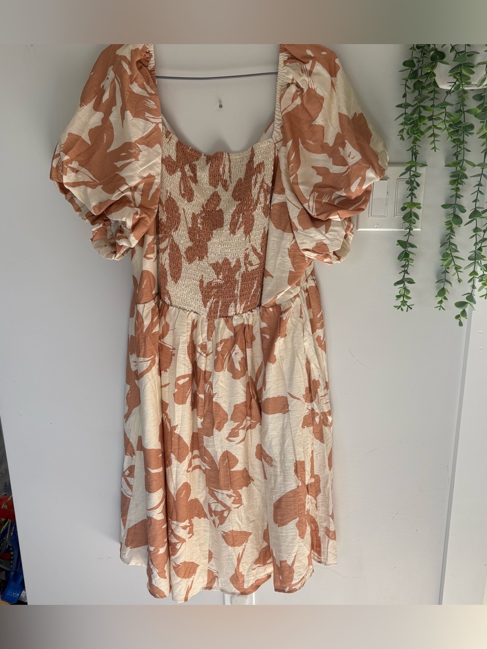 NWT Baltic Born Alona Short Dress in Natural Floral | 2XL - Picture 7 of 9